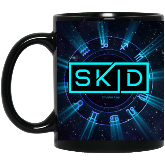 Crushin it 11 oz. Black Mug